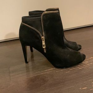 Ann Taylor peep toe bootie